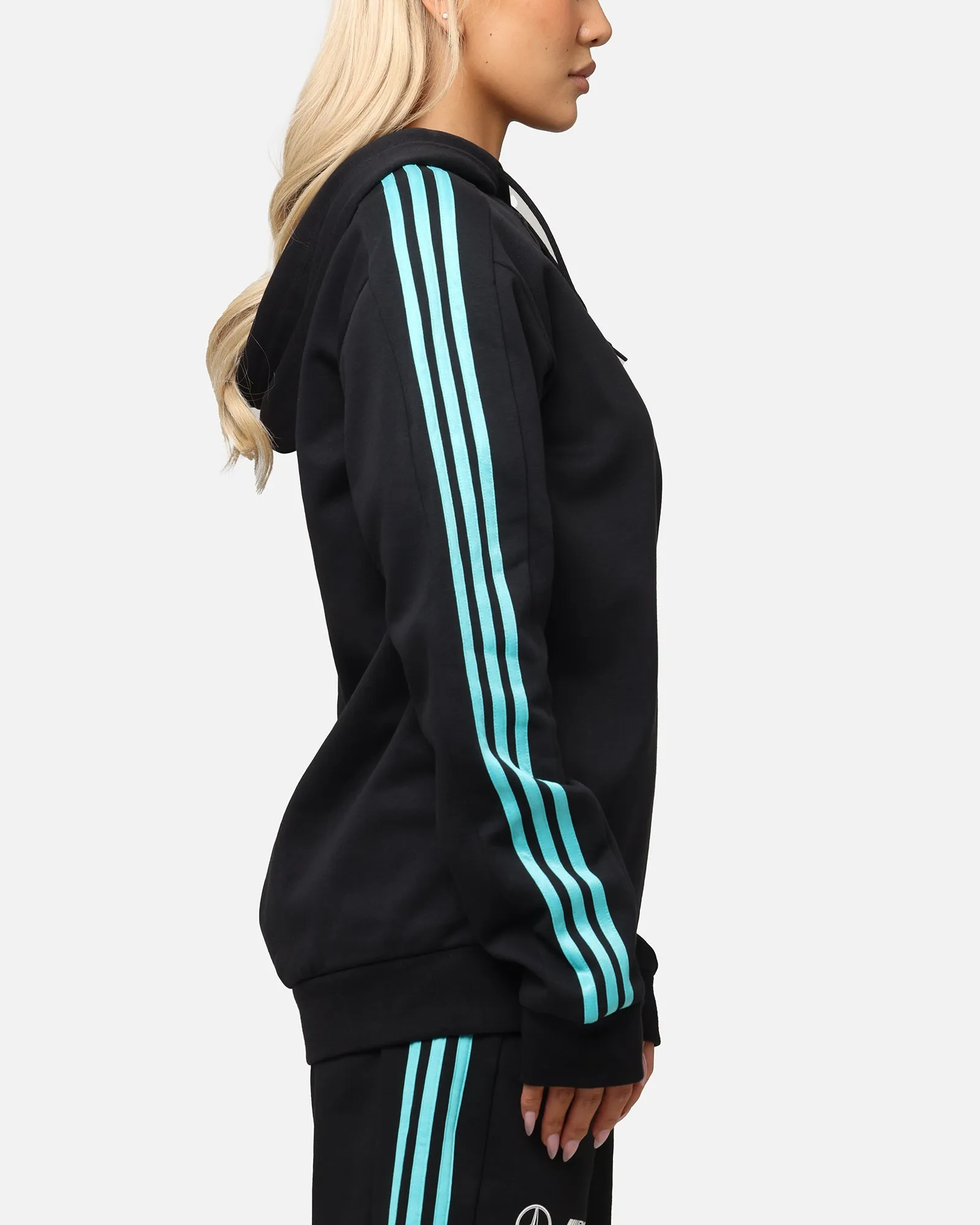 adidas x Mercedes-AMG PETRONAS Formula One F1 DNA Full-Zip Hoodie Black/White