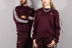 adidas x Sporty & Rich Sweatshirt 'Maroon'