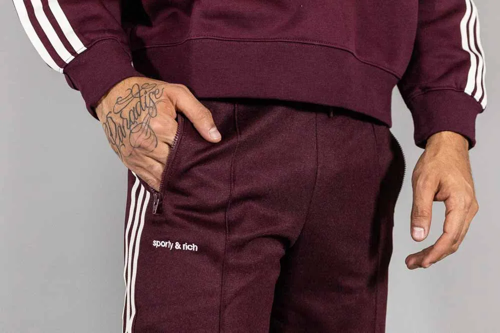 adidas X Sporty & Rich Trackpant 'Maroon'