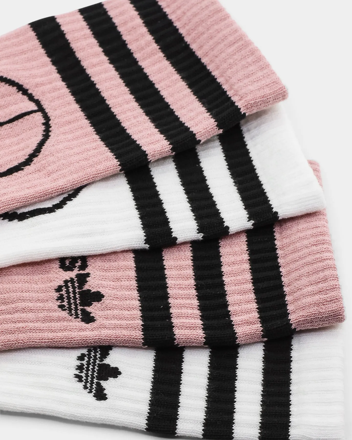 Adidas Young Z Crew Socks 2 Pack White