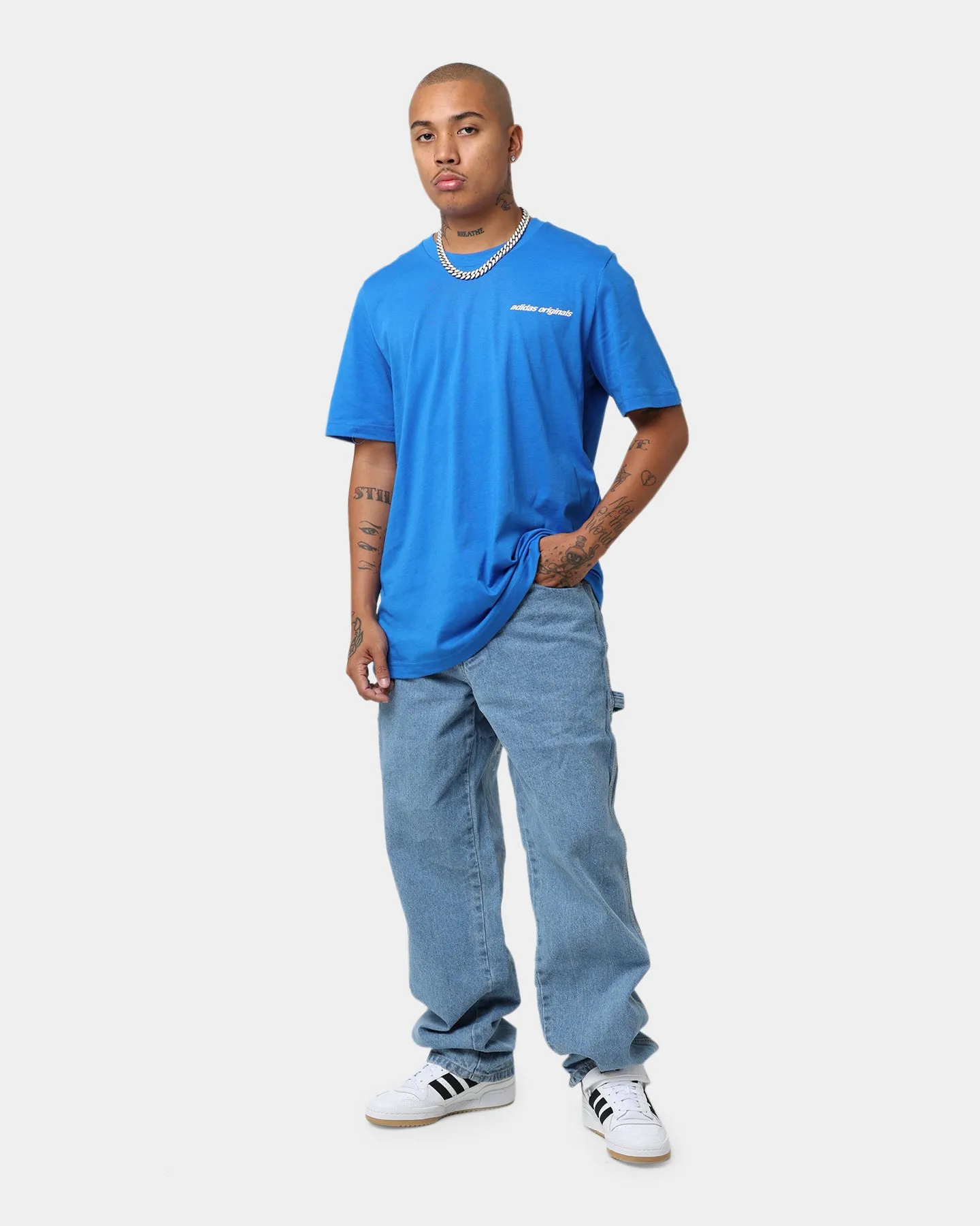Adidas Yung Z T-Shirt Core Bluebird