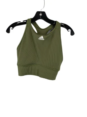 Athletic Bra By Adidas In Green. Size: M