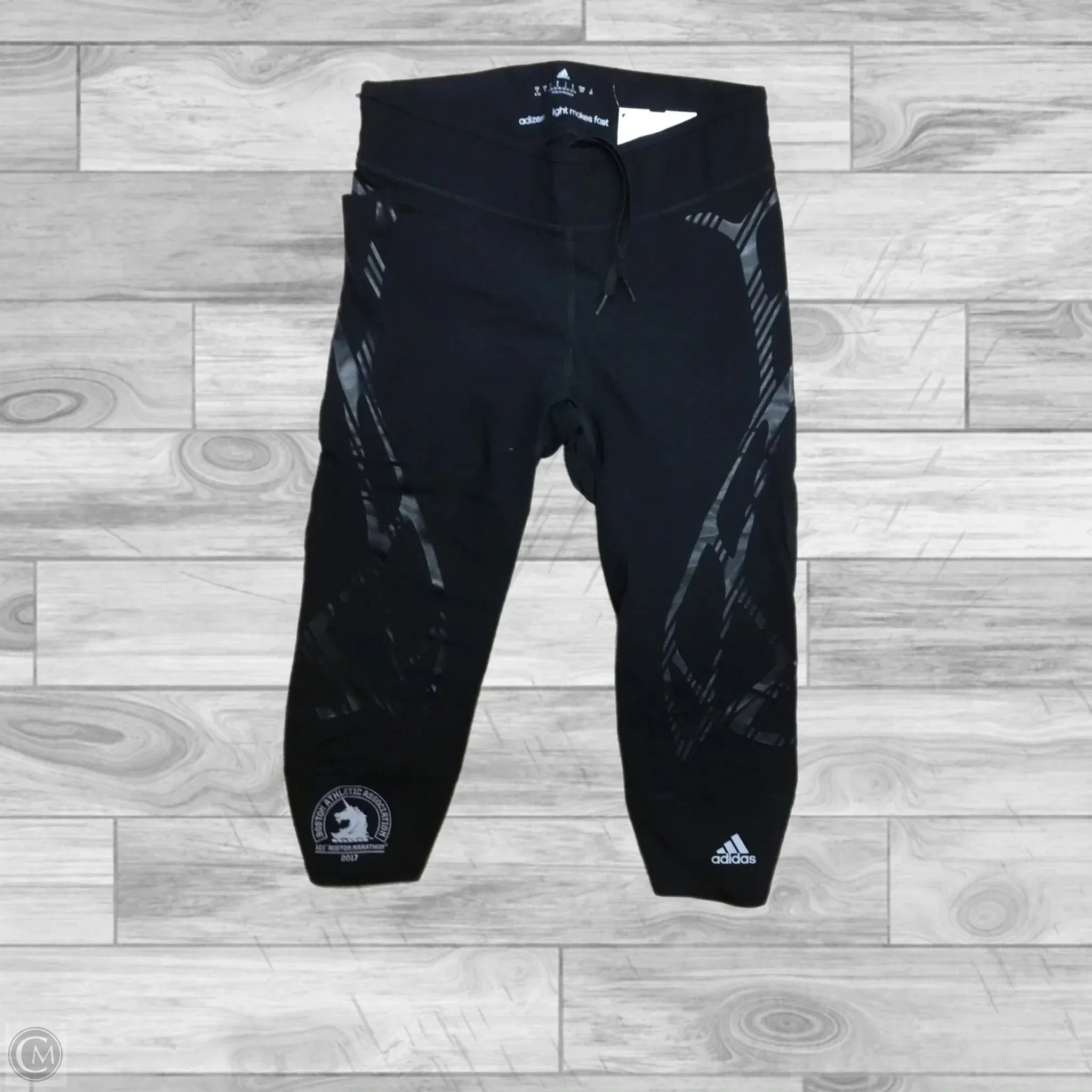 Athletic Capris By Adidas In Black. Size: S