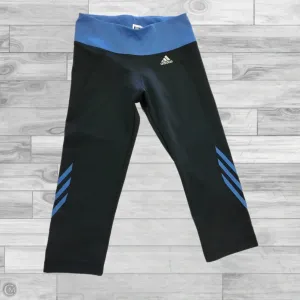 Athletic Capris By Adidas In Blue & Grey. Size: S