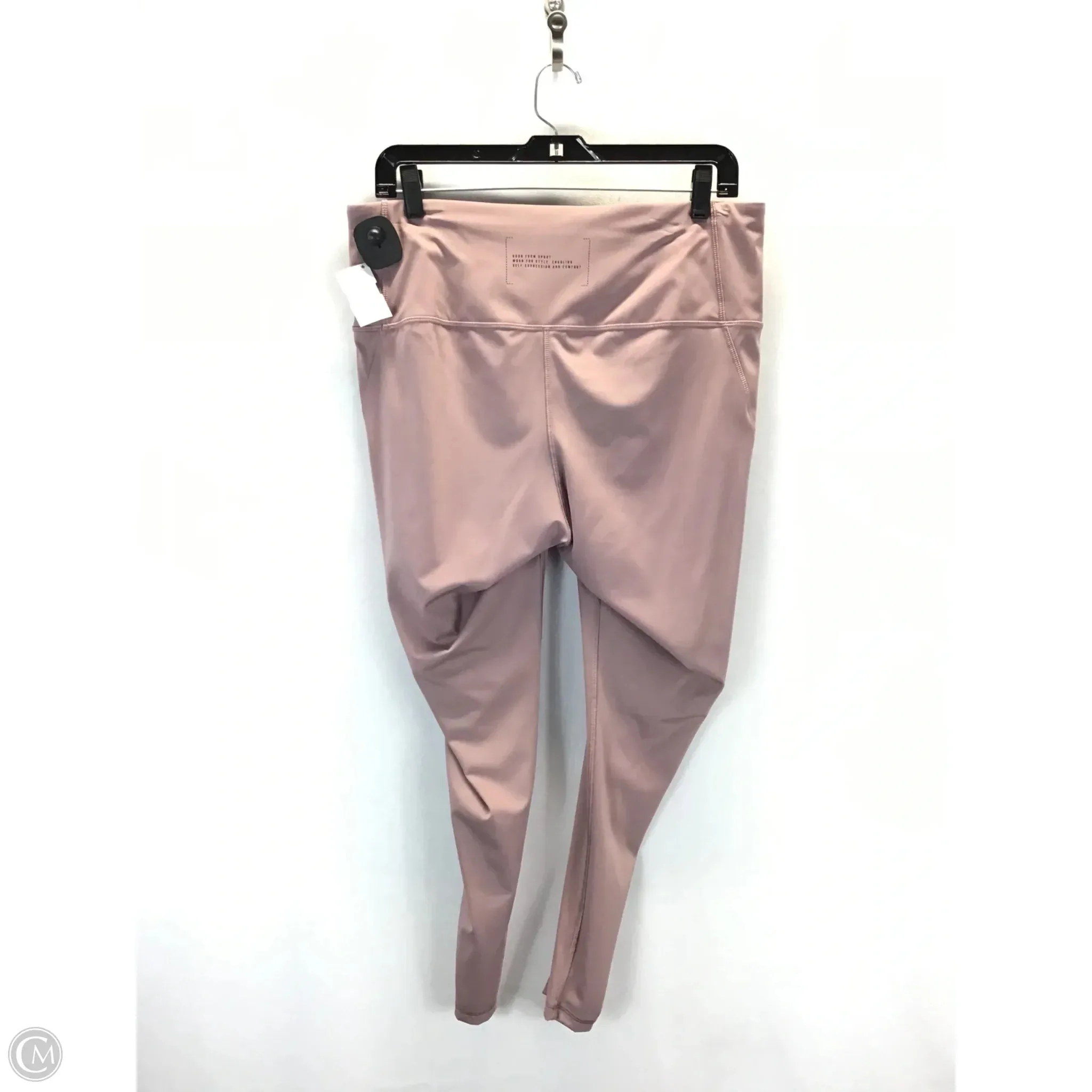 Athletic Leggings By Adidas In Mauve, Size: 1x
