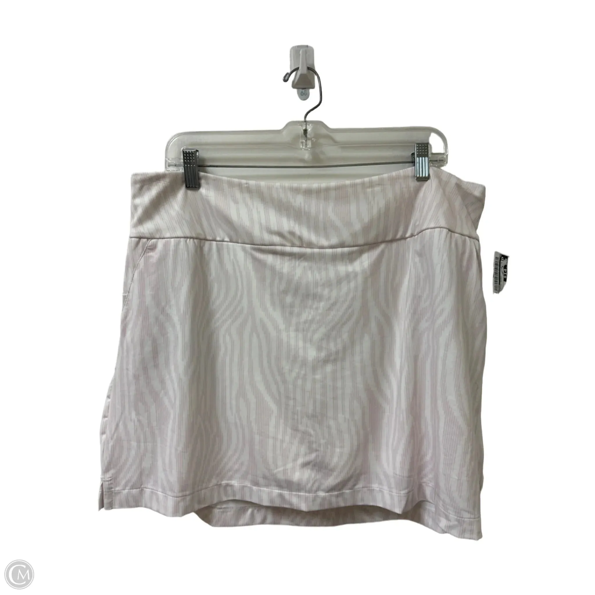 Athletic Skort By Adidas In Pink, Size: Xl