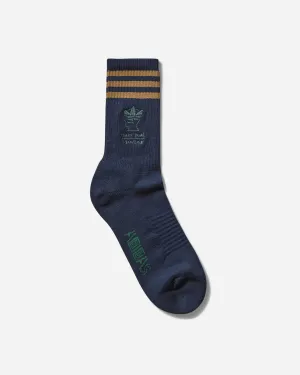 Brain Dead Socks Collegiate Navy