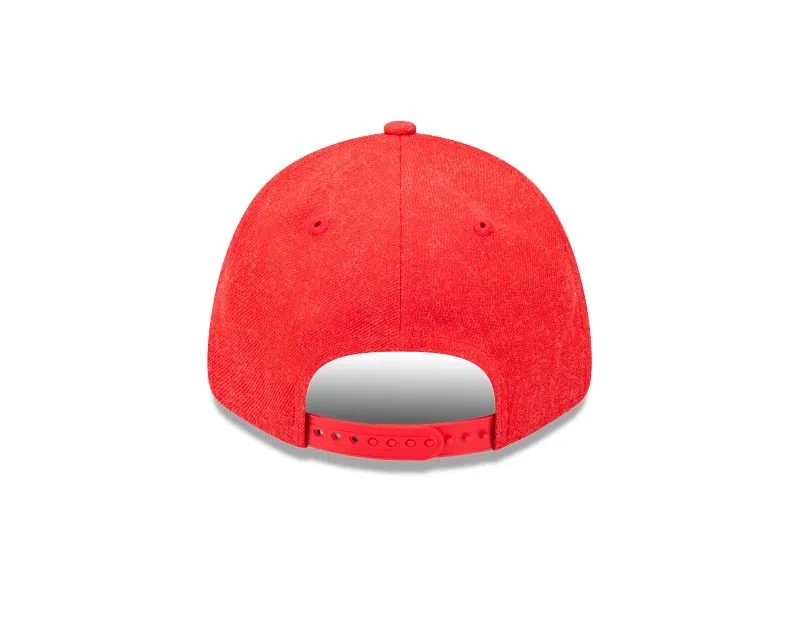 Chicago Bulls Heathered Red 9FORTY Snapback