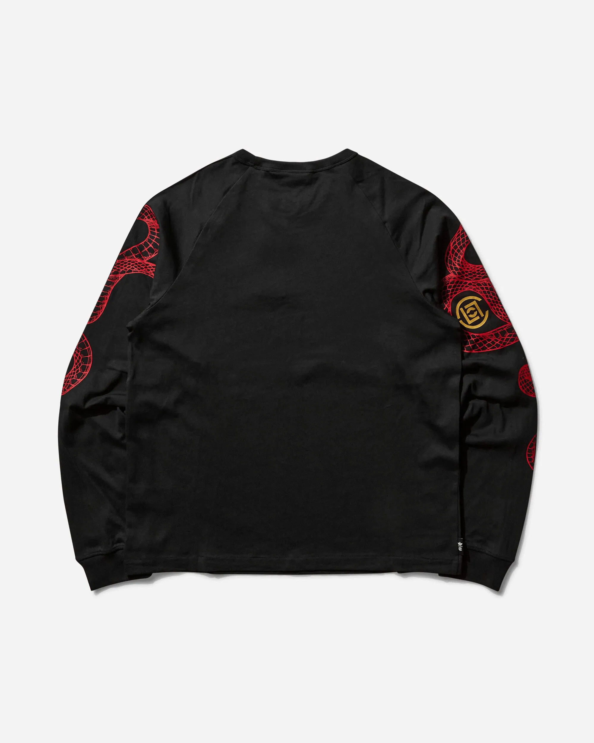CLOT by Edison Chen Raglan Longsleeve T-Shirt Black