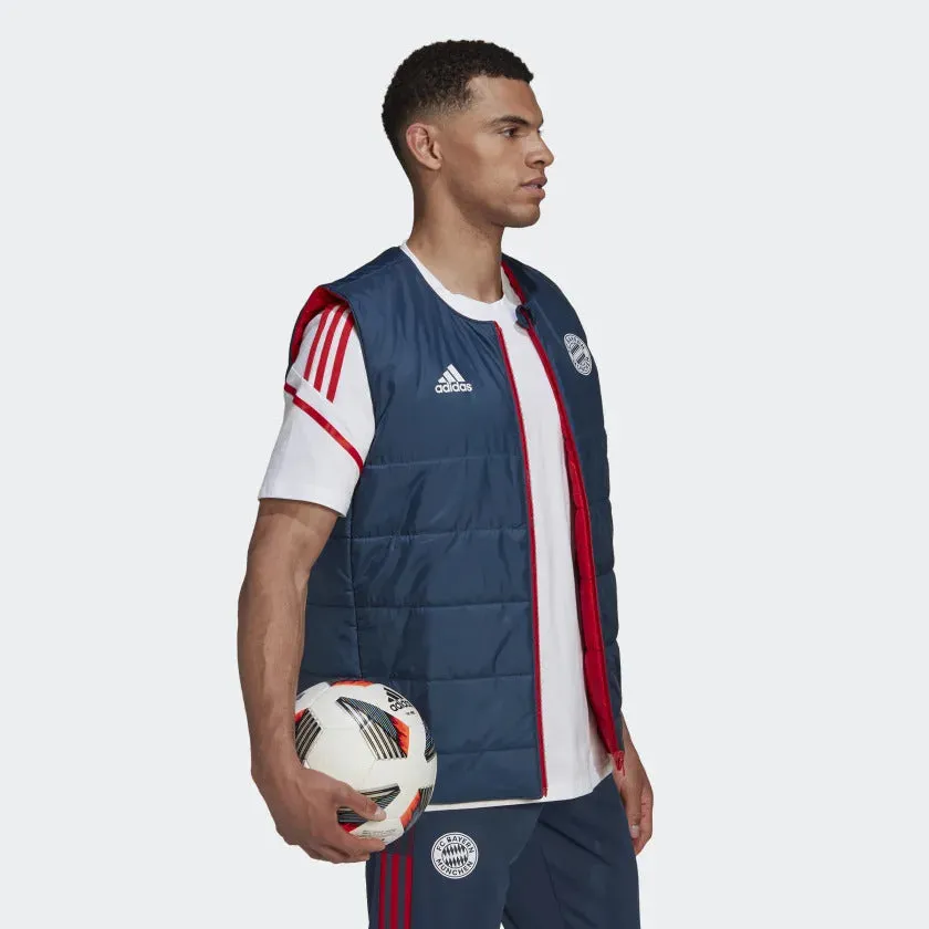 Doudoune sans manches Bayern Munich 2022 - Bleu/Rouge