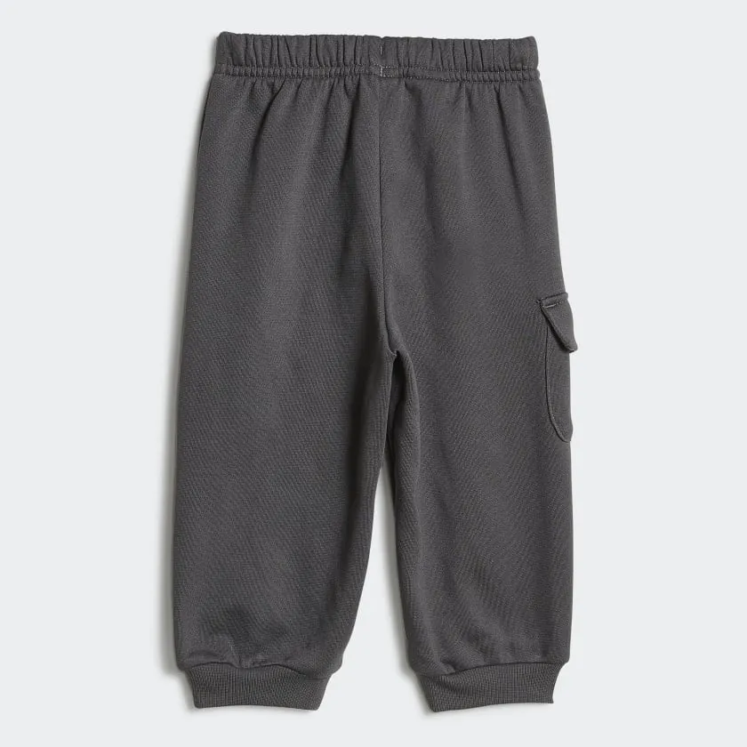 Ensemble Survêtement Adidas Bébé - Rouge/Blanc/Gris
