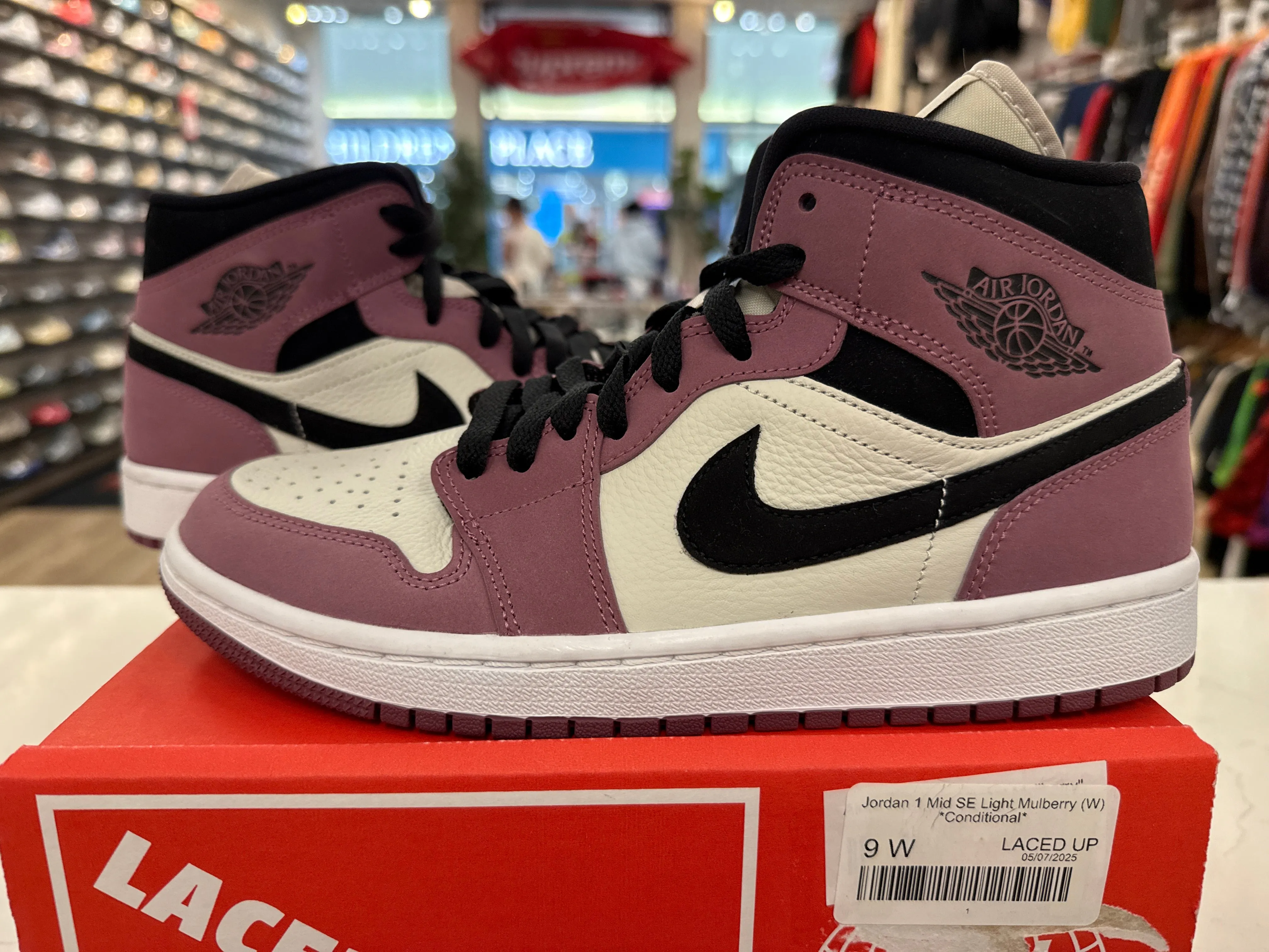 Jordan 1 Mid SE Light Mulberry (W) *Conditional*