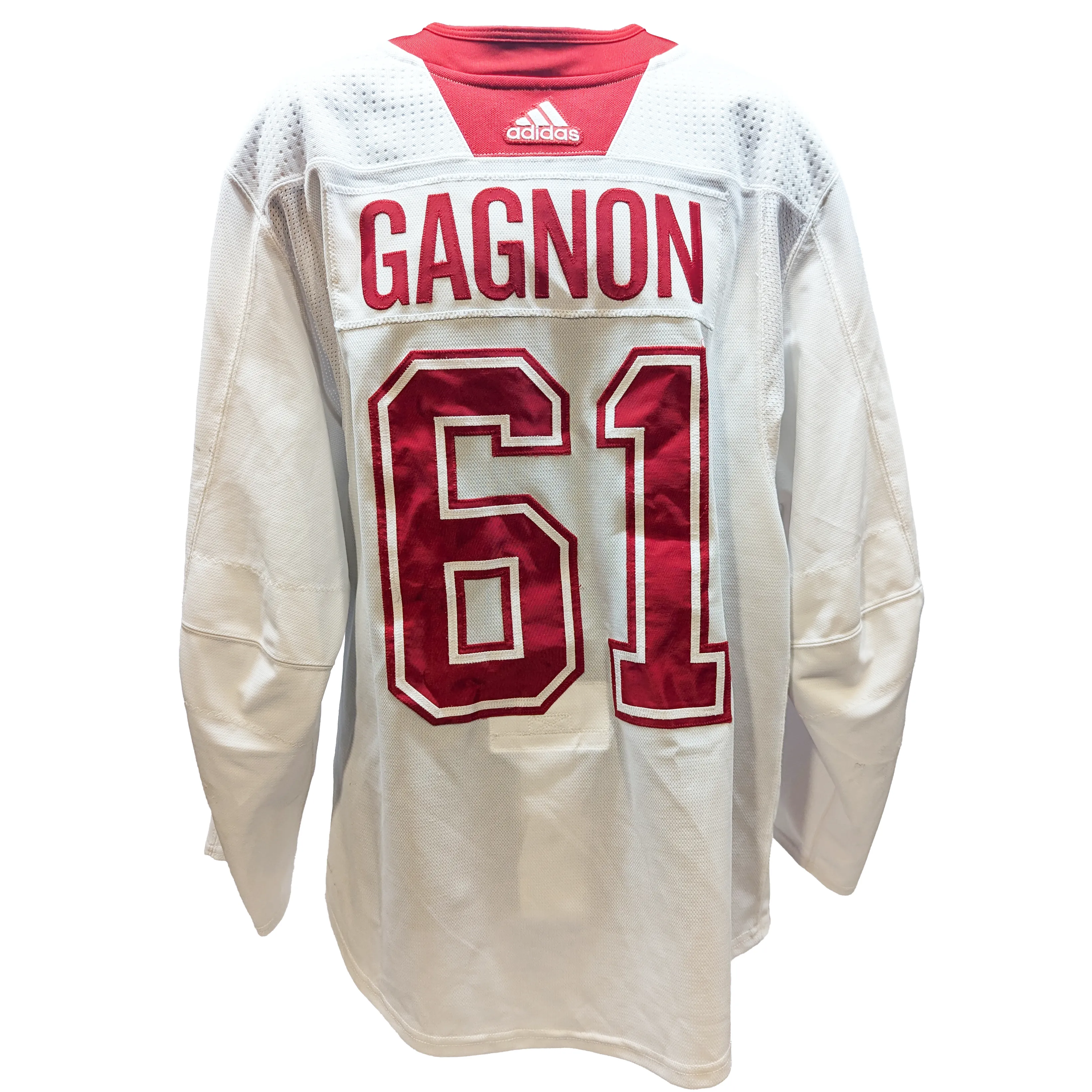 NHL - Used Adidas Montreal Canadiens Practice Jersey (White)