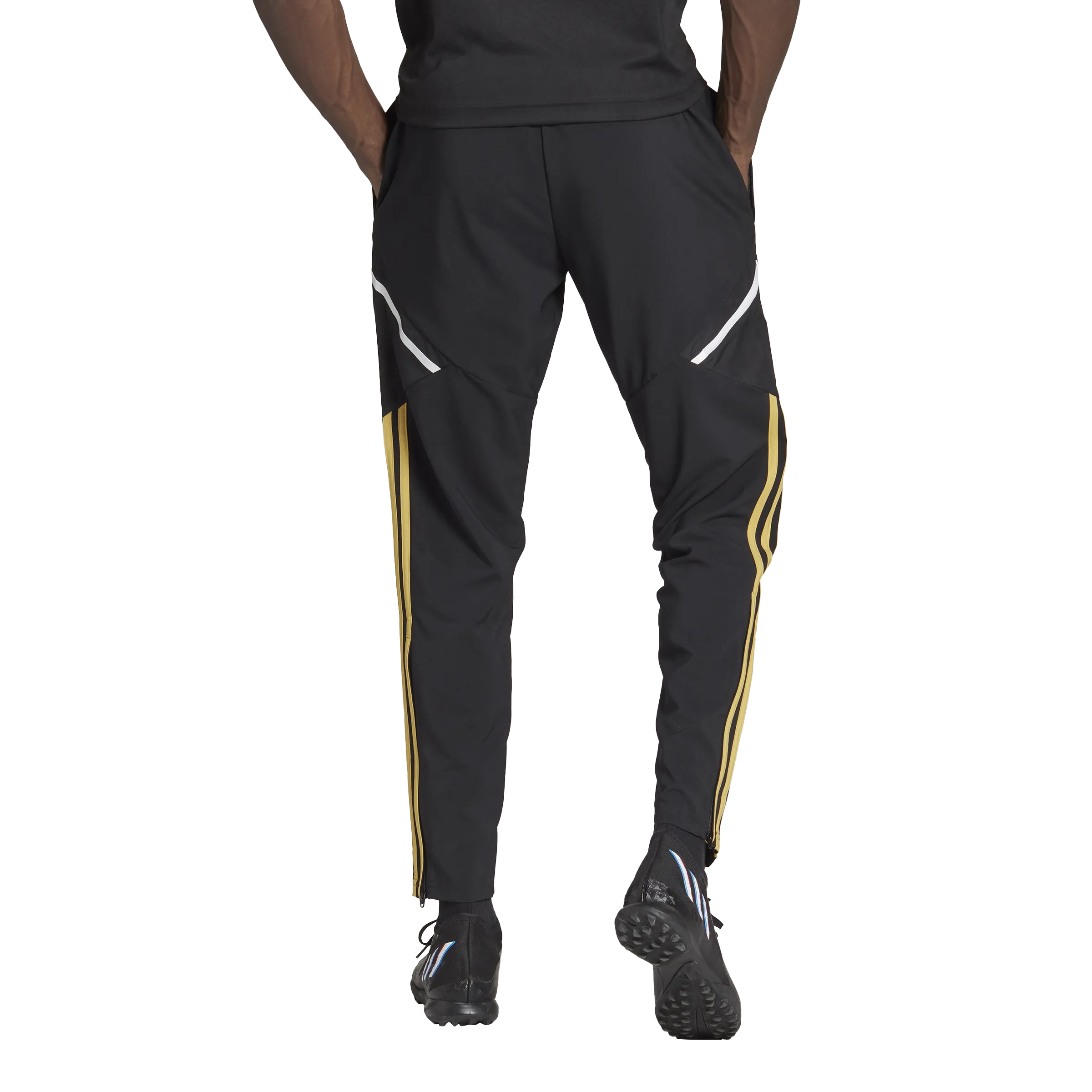 Pantalon de survêtement Juventus 2022/2023 - Noir/Blanc/Doré
