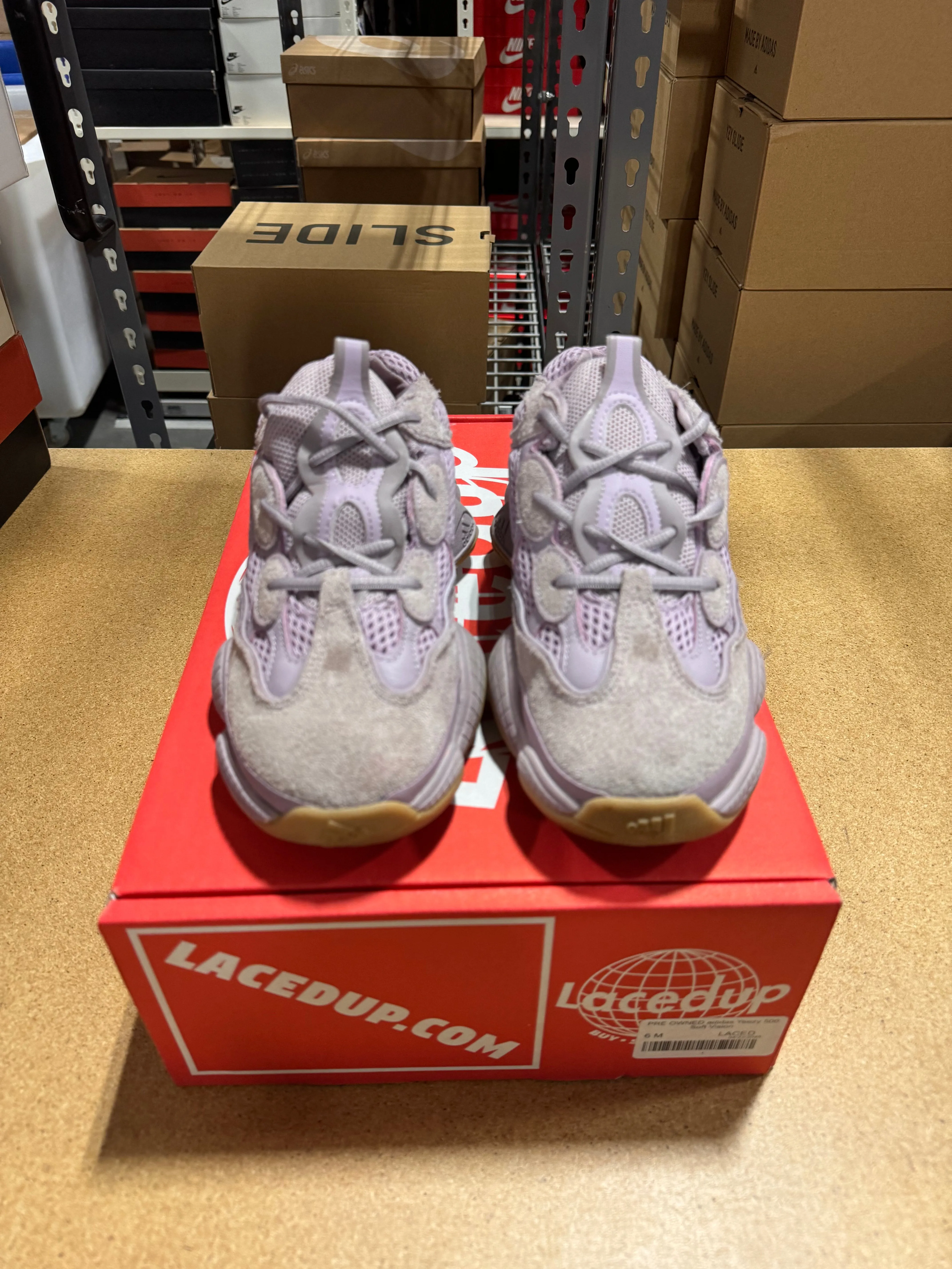 PRE OWNED adidas Yeezy 500 Soft Vision