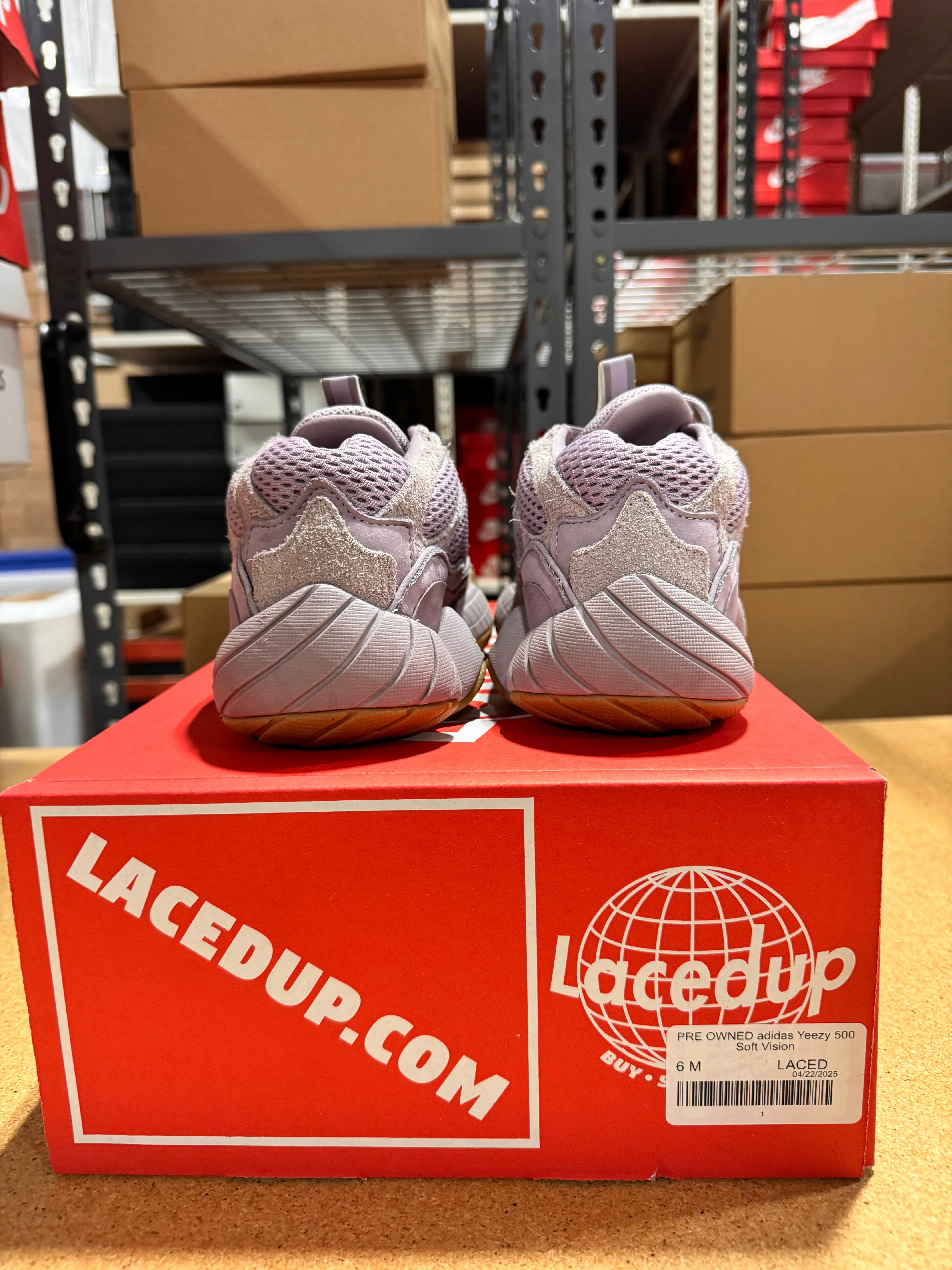 PRE OWNED adidas Yeezy 500 Soft Vision
