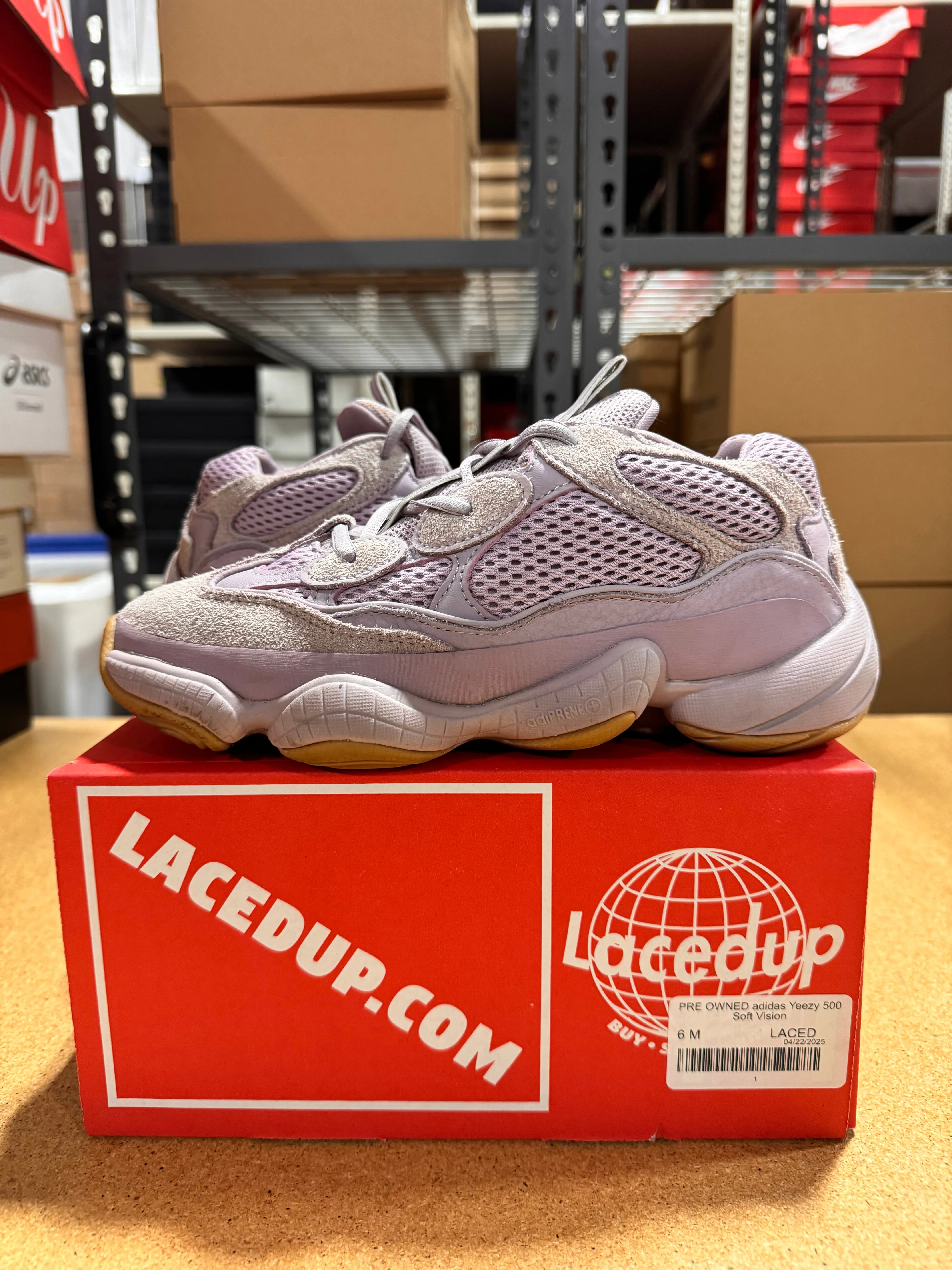 PRE OWNED adidas Yeezy 500 Soft Vision