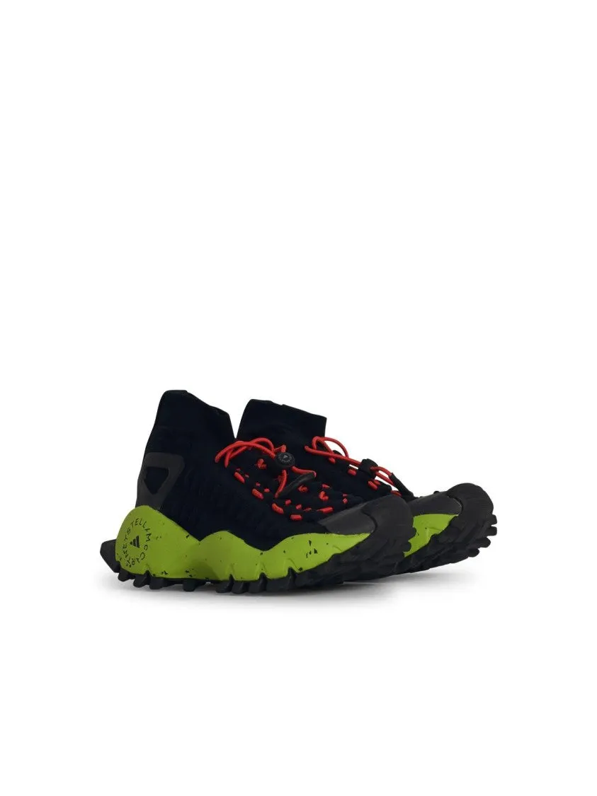 'Seeulater 2' Black Synthetic Fabric Sneakers