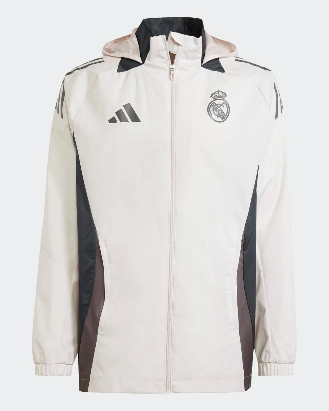 Veste Coupe-Vent Real Madrid 2024/2025 - Beige