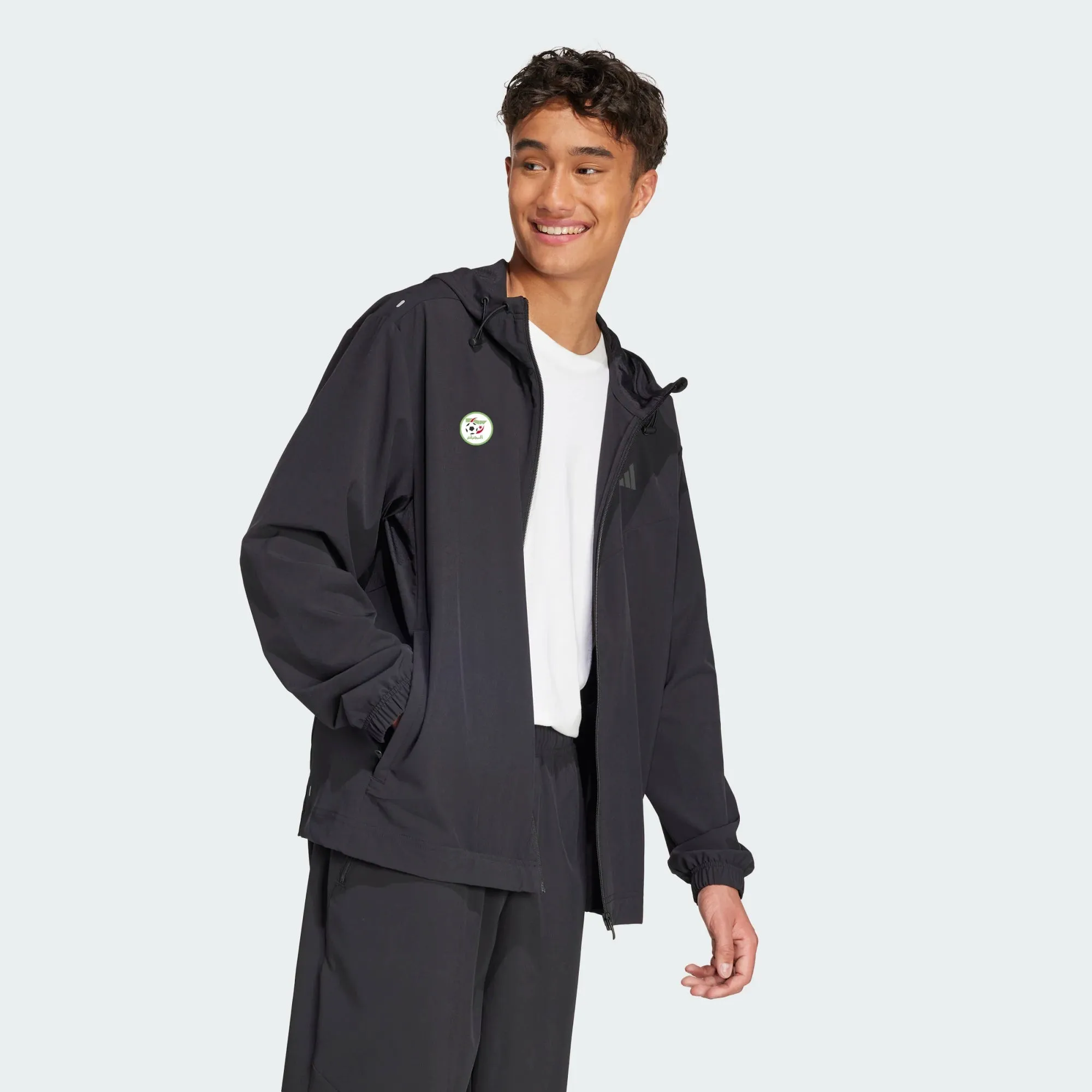 Veste de survêtement Algérie 2024/2025 - Noir