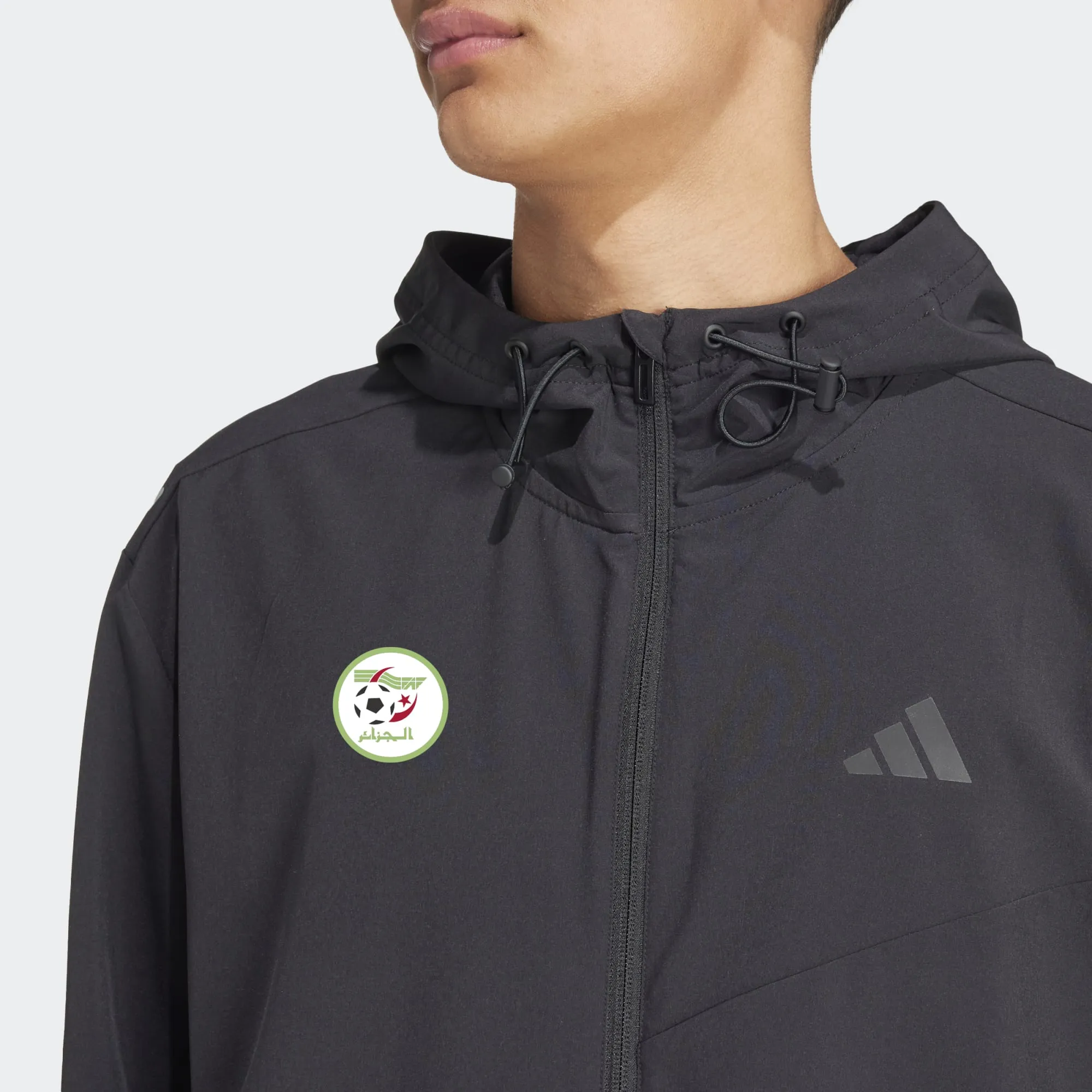 Veste de survêtement Algérie 2024/2025 - Noir