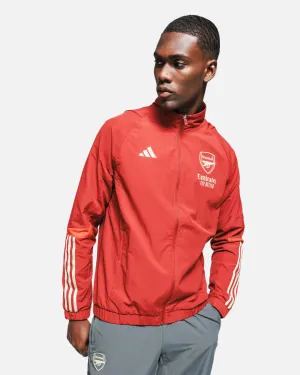 Veste de survêtement Arsenal - Rouge/Doré