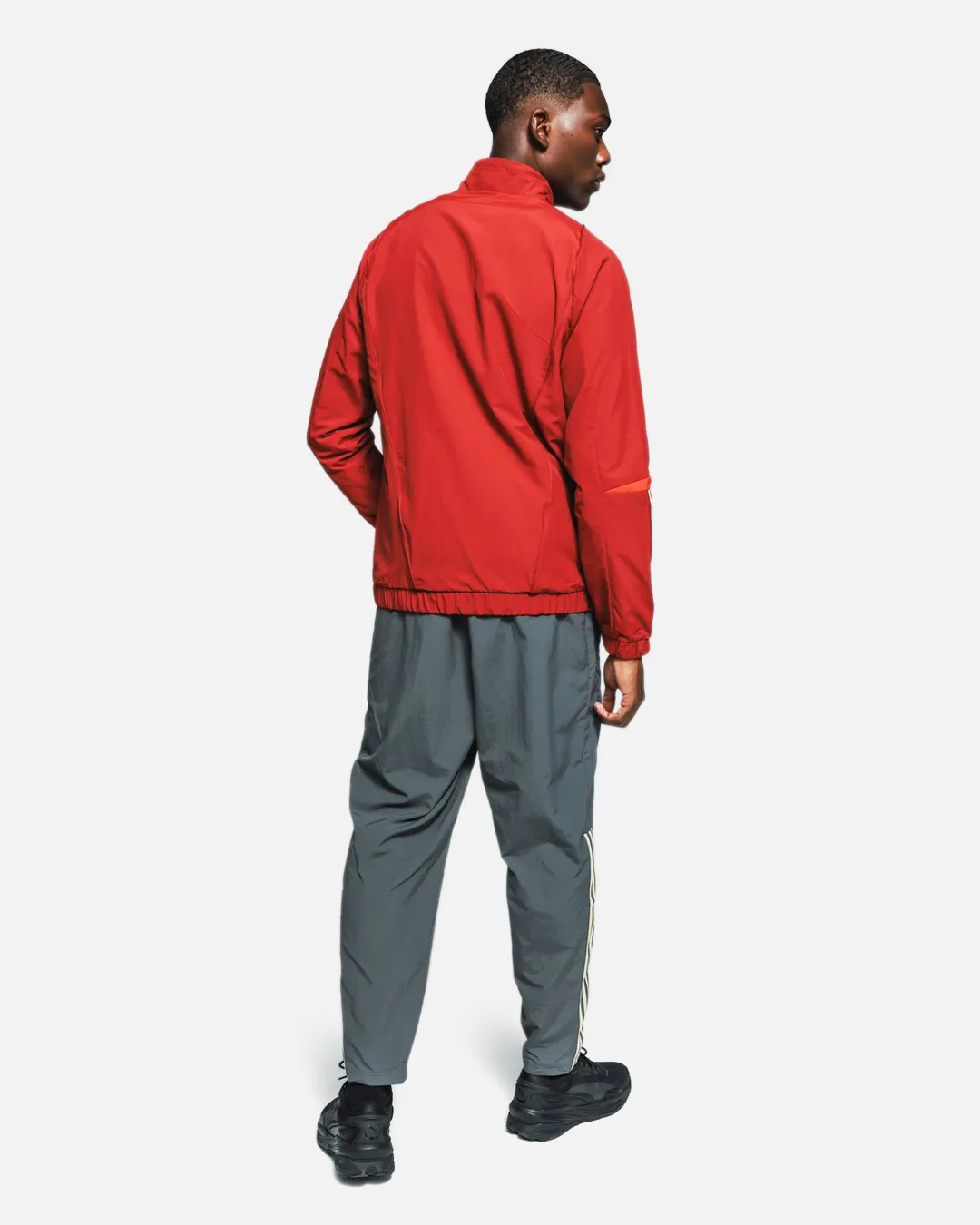 Veste de survêtement Arsenal - Rouge/Doré