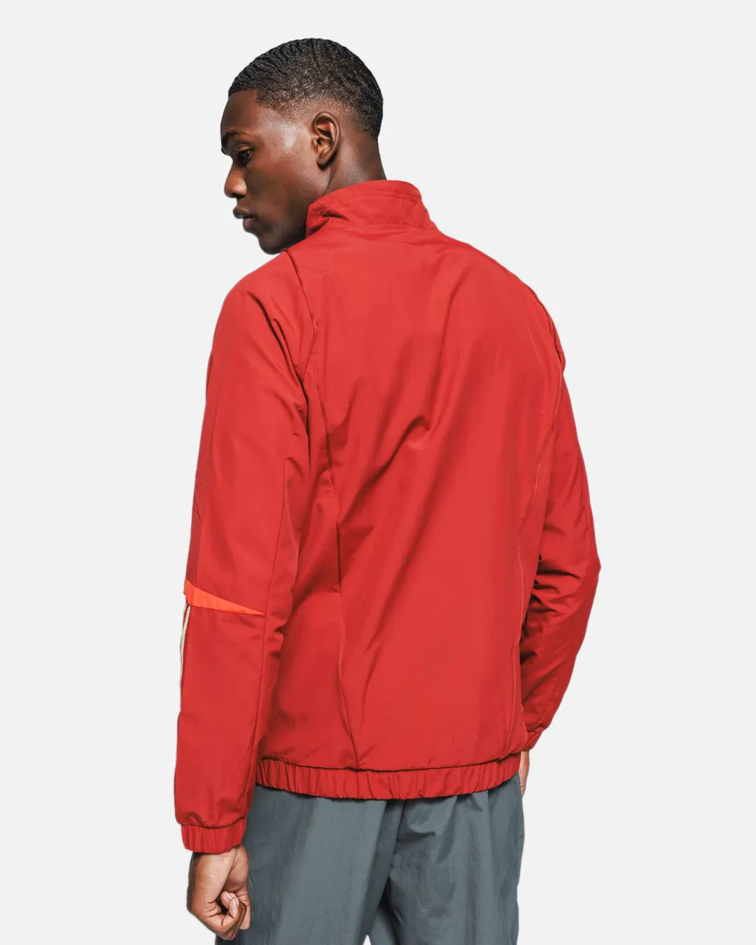 Veste de survêtement Arsenal - Rouge/Doré