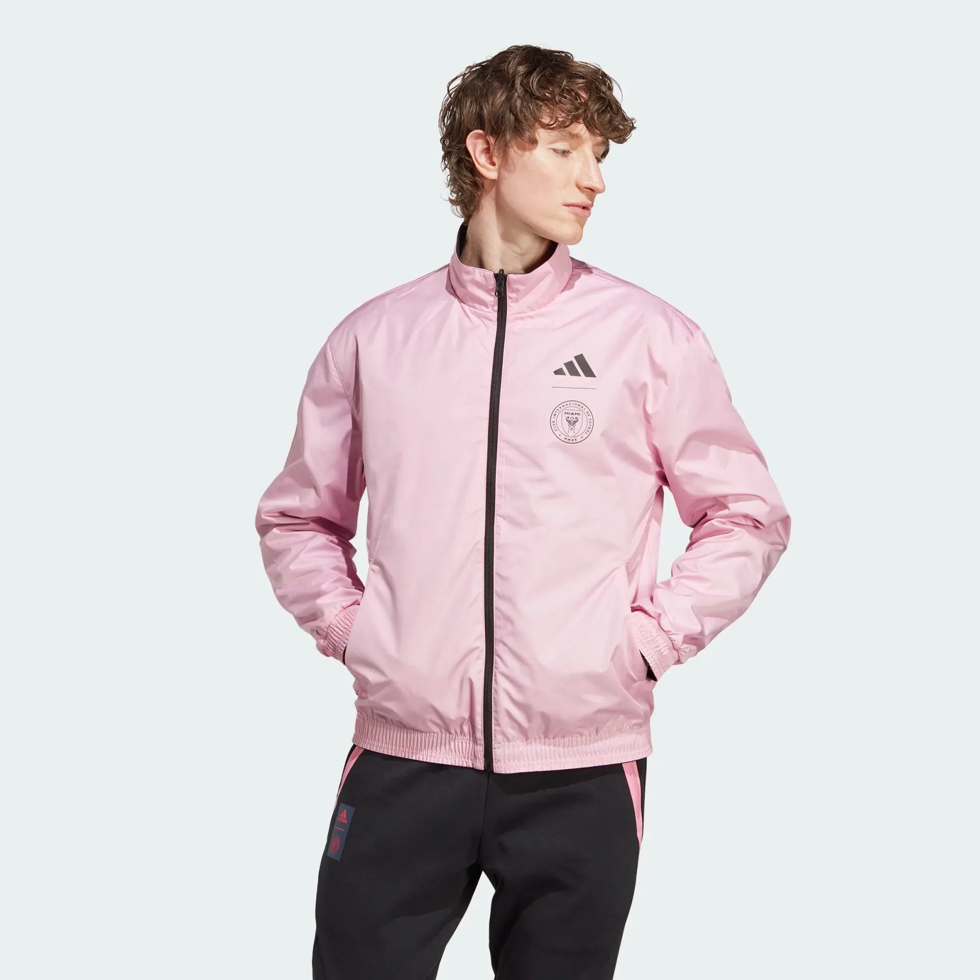 Veste de survêtement Inter Miami Anthem 2022/2023 - Noir/Rose