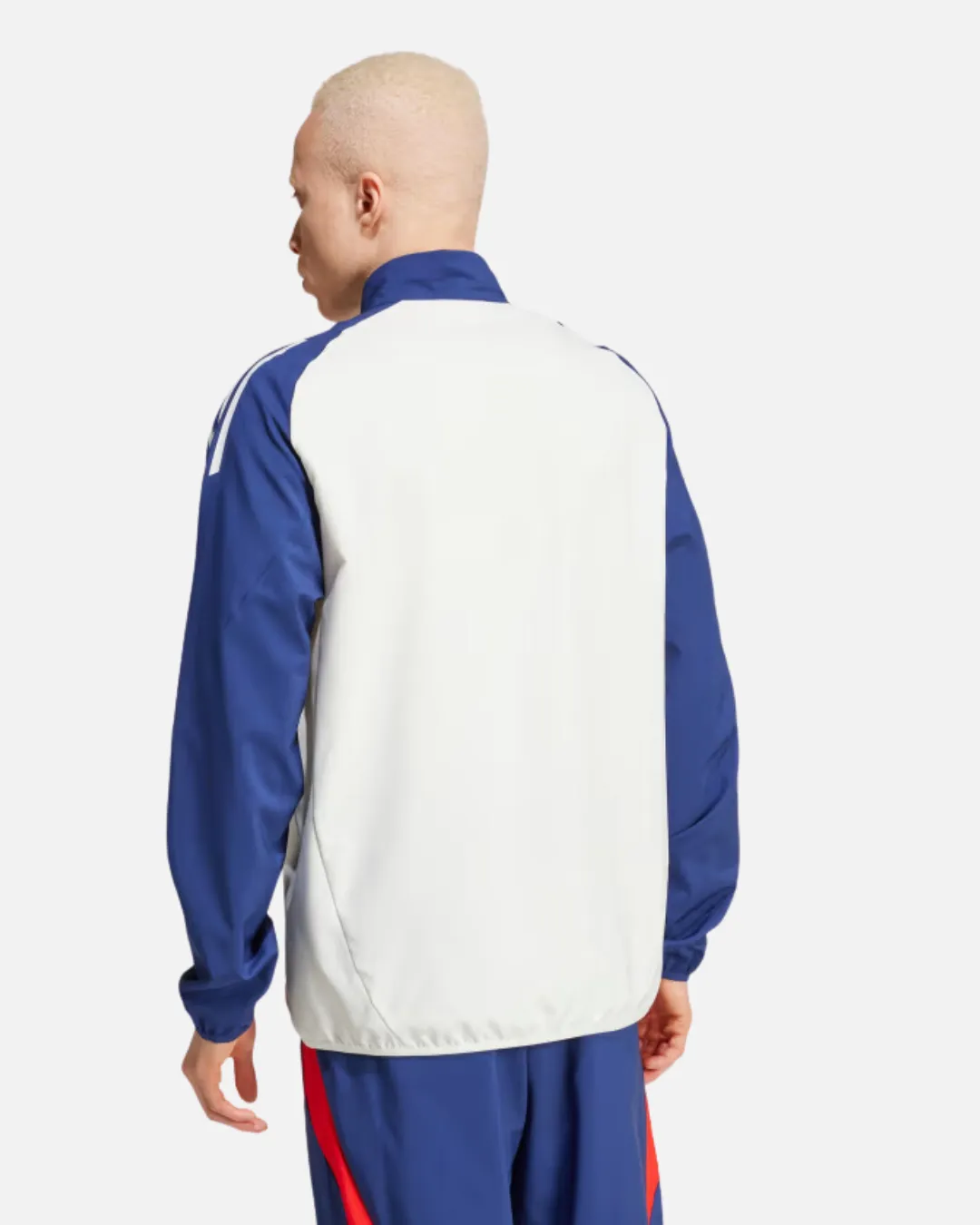 Veste de survêtement OL 2024/2025 - Bleu/Blanc
