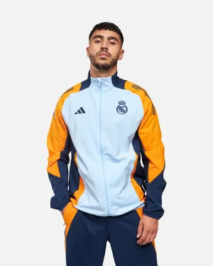 Veste de survêtement Real Madrid 2024/2025 - Bleu/Jaune