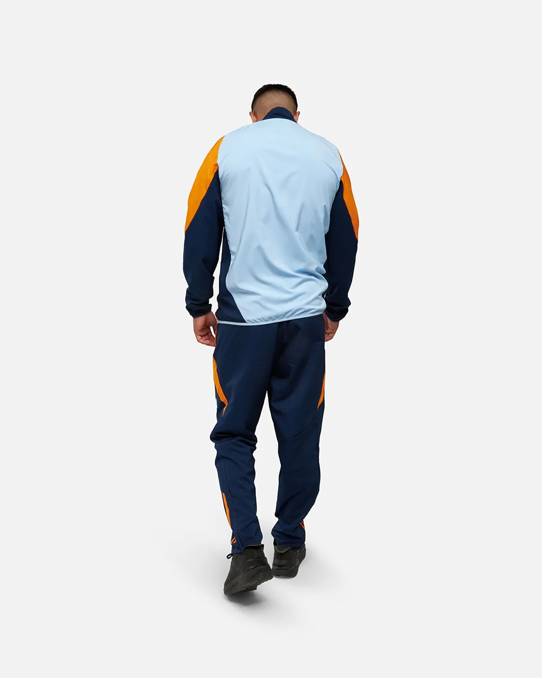 Veste de survêtement Real Madrid 2024/2025 - Bleu/Jaune