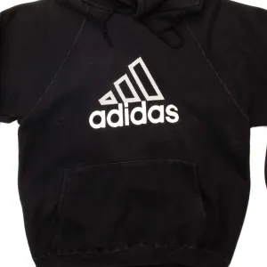 VINTAGE ADIDAS HOODIE SWEATSHIRT SIZE LARGE MADE IN USA