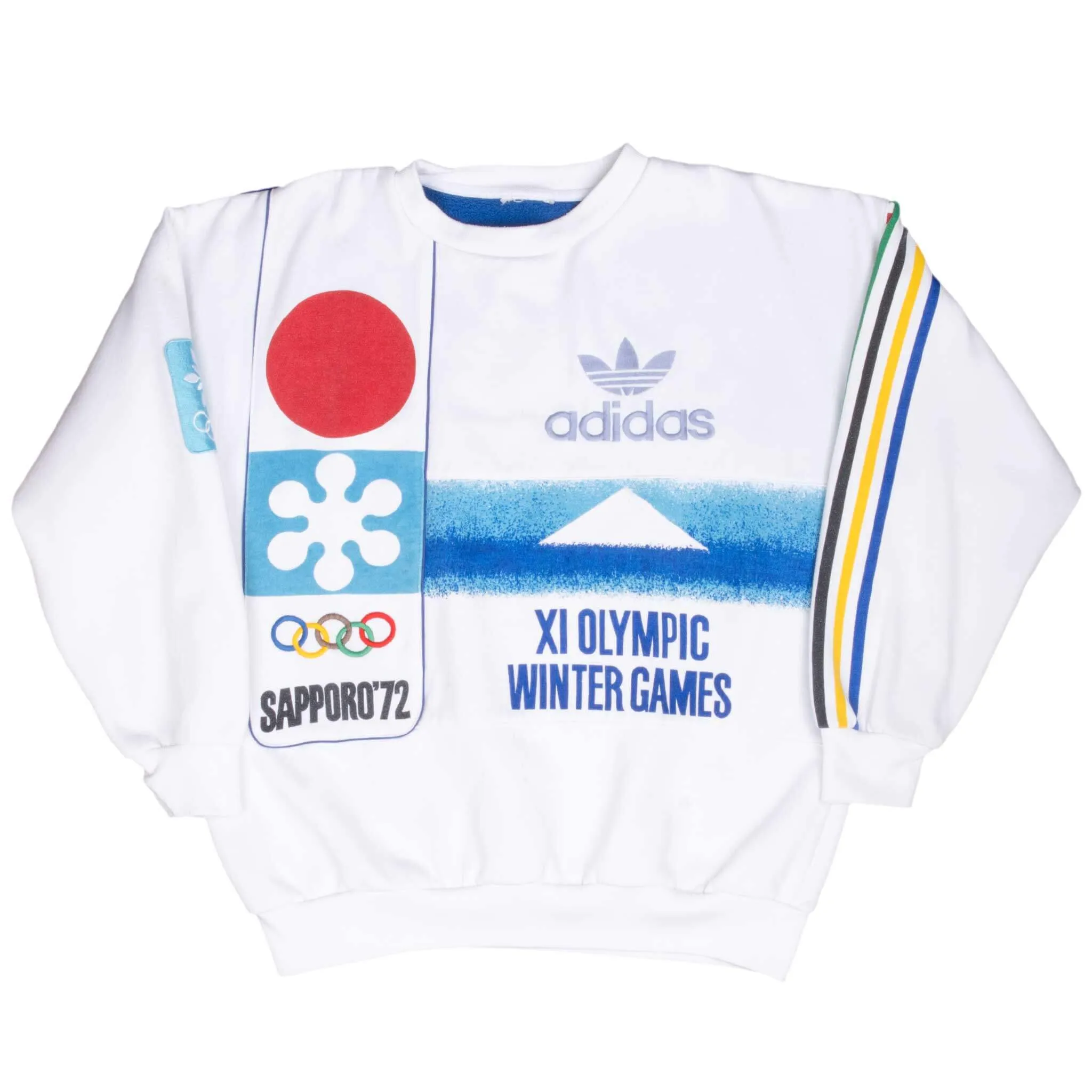 VINTAGE ADIDAS SAPPORO 1972 WINTER OLYMPICS SWEATSHIRT XL