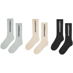 Yeezy Calabasas Socks - Core/ Glacier/ Sand